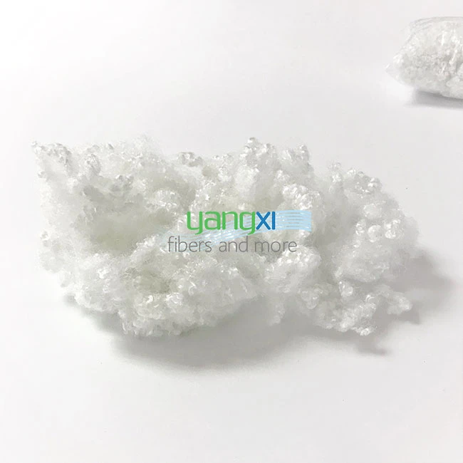 Snáithín stáplacha poileistir neamh-siliconized comhchuingeach log